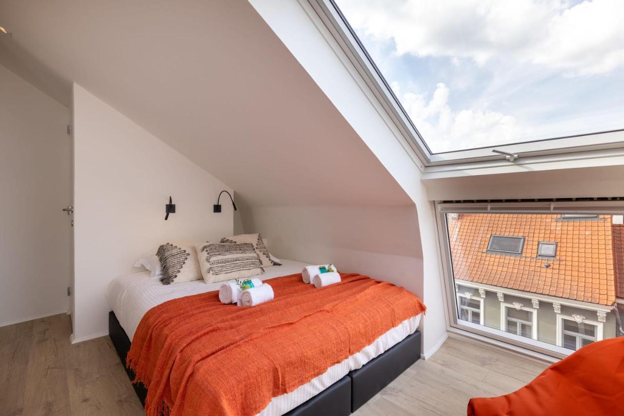 Duplex-Apartment With Terrace On Top Location In Gent Exterior foto